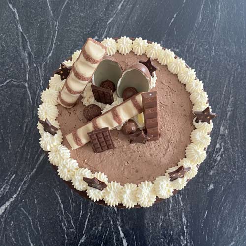 Commandez un gâteau au chocolat